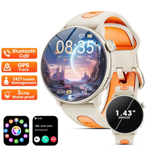 Smart watch amoled - hd,